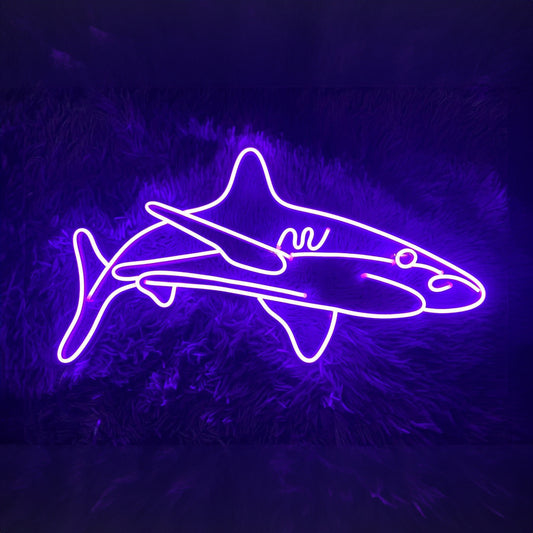 Shark Neon Sign