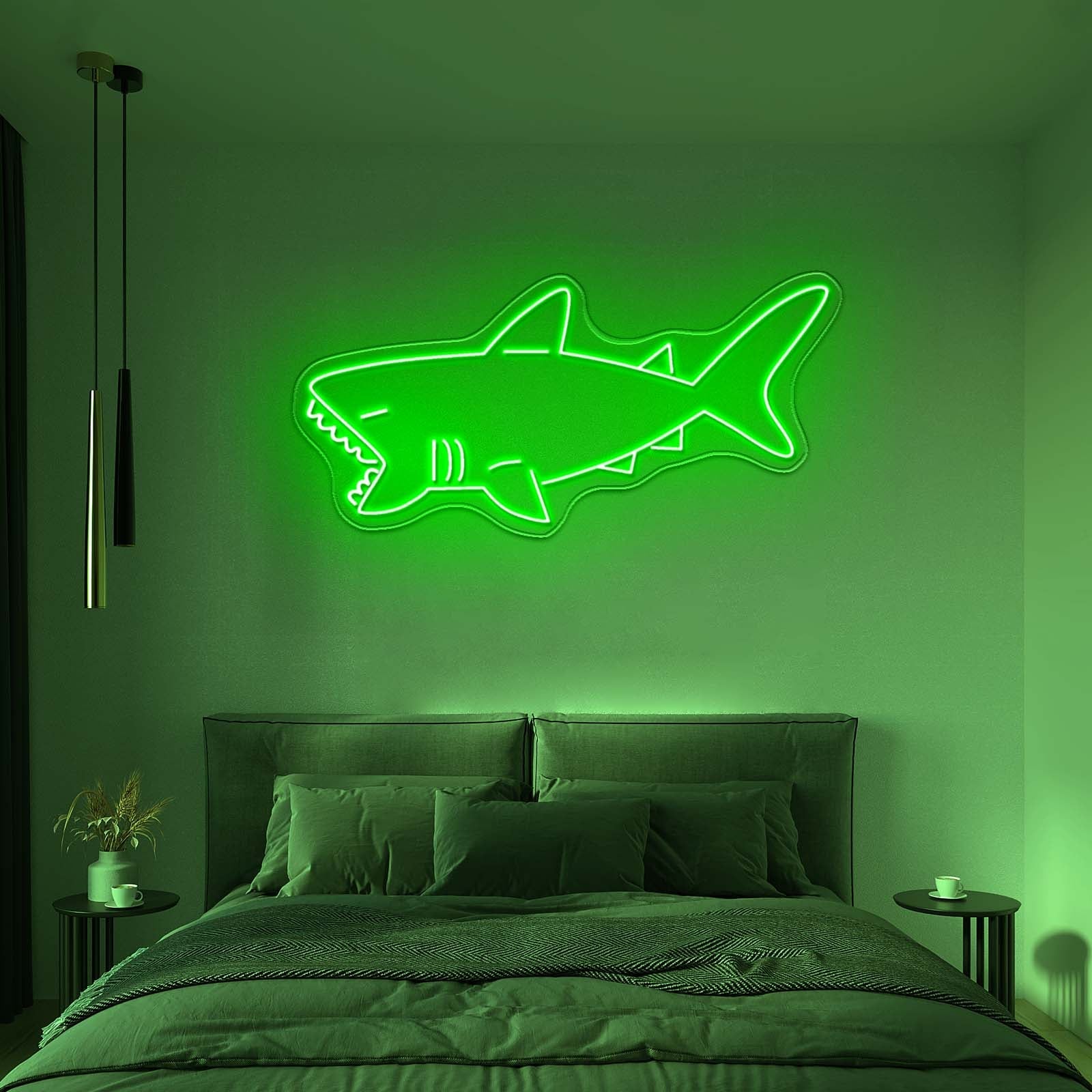 Shark Neon Signs Cute Led Signs - Shineneon