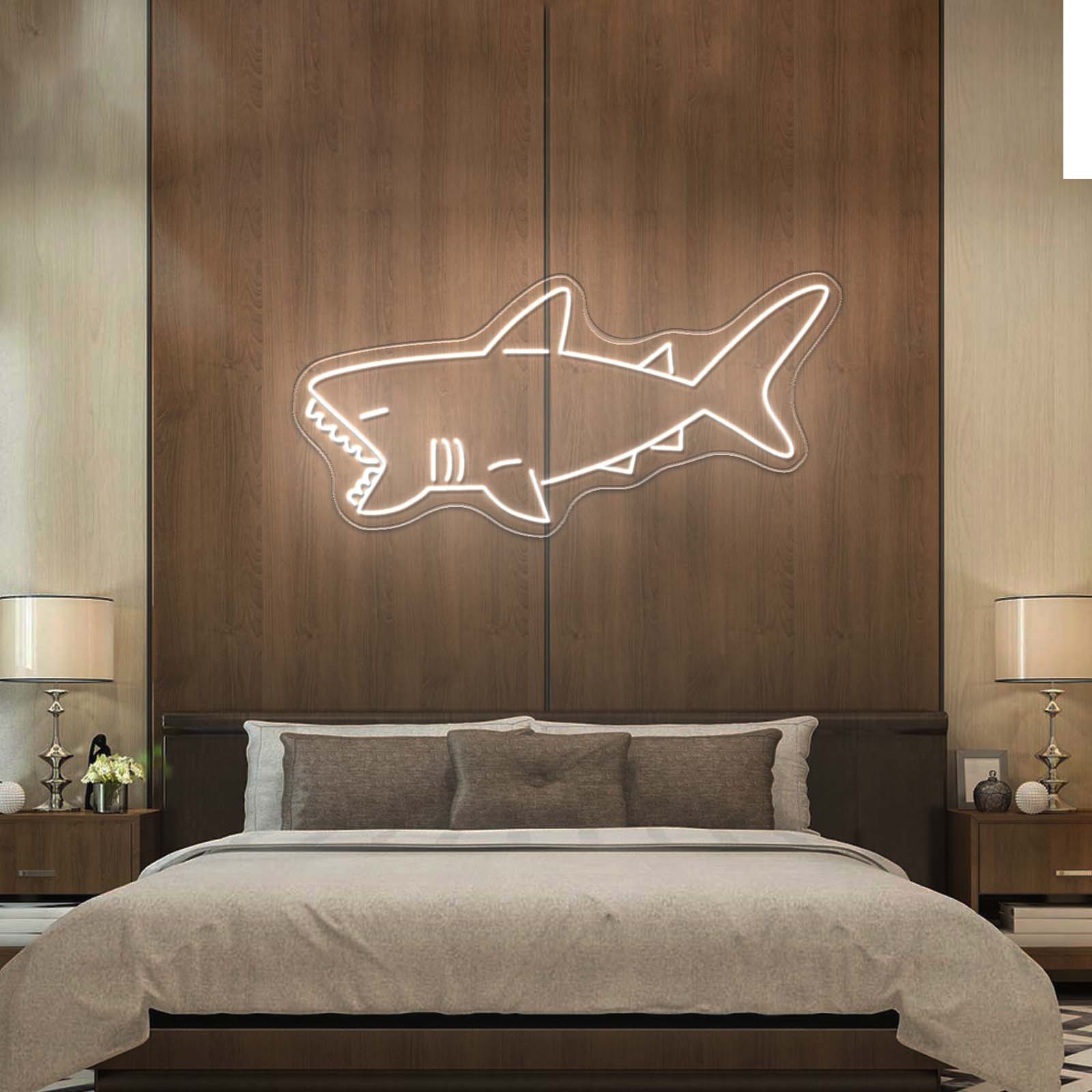 Shark Neon Signs Cute Led Signs - Shineneon
