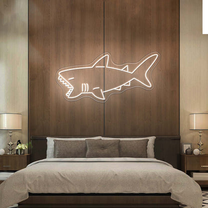 Shark Neon Signs Cute Led Signs - Shineneon