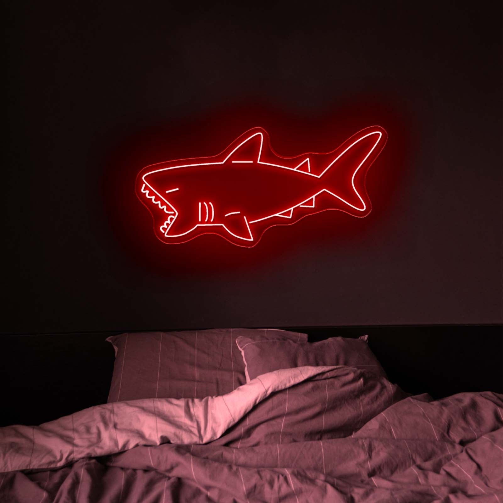 Shark Neon Signs Cute Led Signs - Shineneon