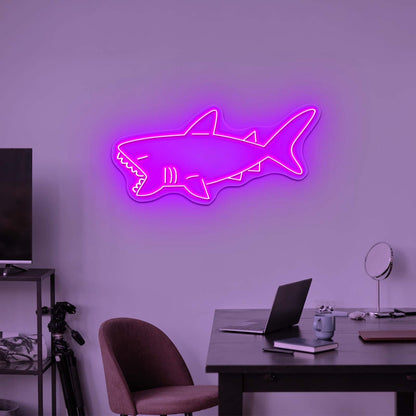 Shark Neon Signs Cute Led Signs - Shineneon