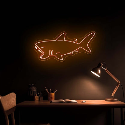 Shark Neon Signs Cute Led Signs