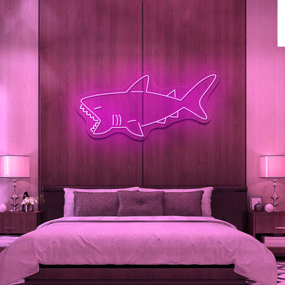 Shark Neon Signs Cute Led Signs