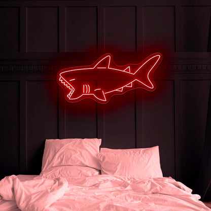 Shark Neon Signs Cute Led Signs