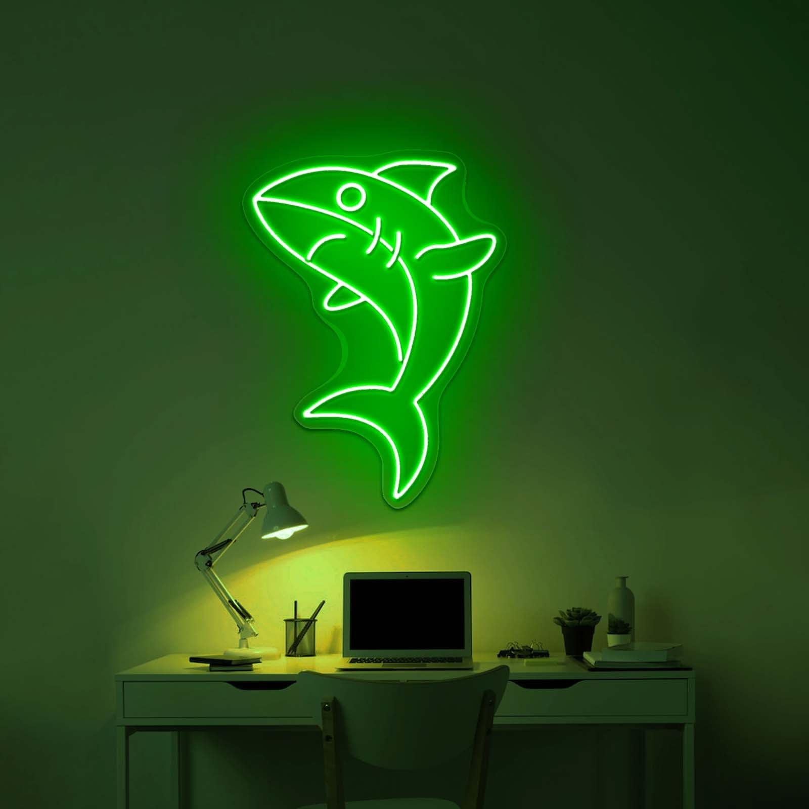Sharky Lovely Led Neon Signs For Bedroom - Shineneon