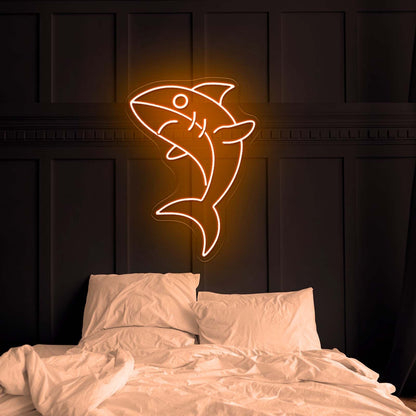 Sharky Lovely Led Neon Signs For Bedroom - Shineneon