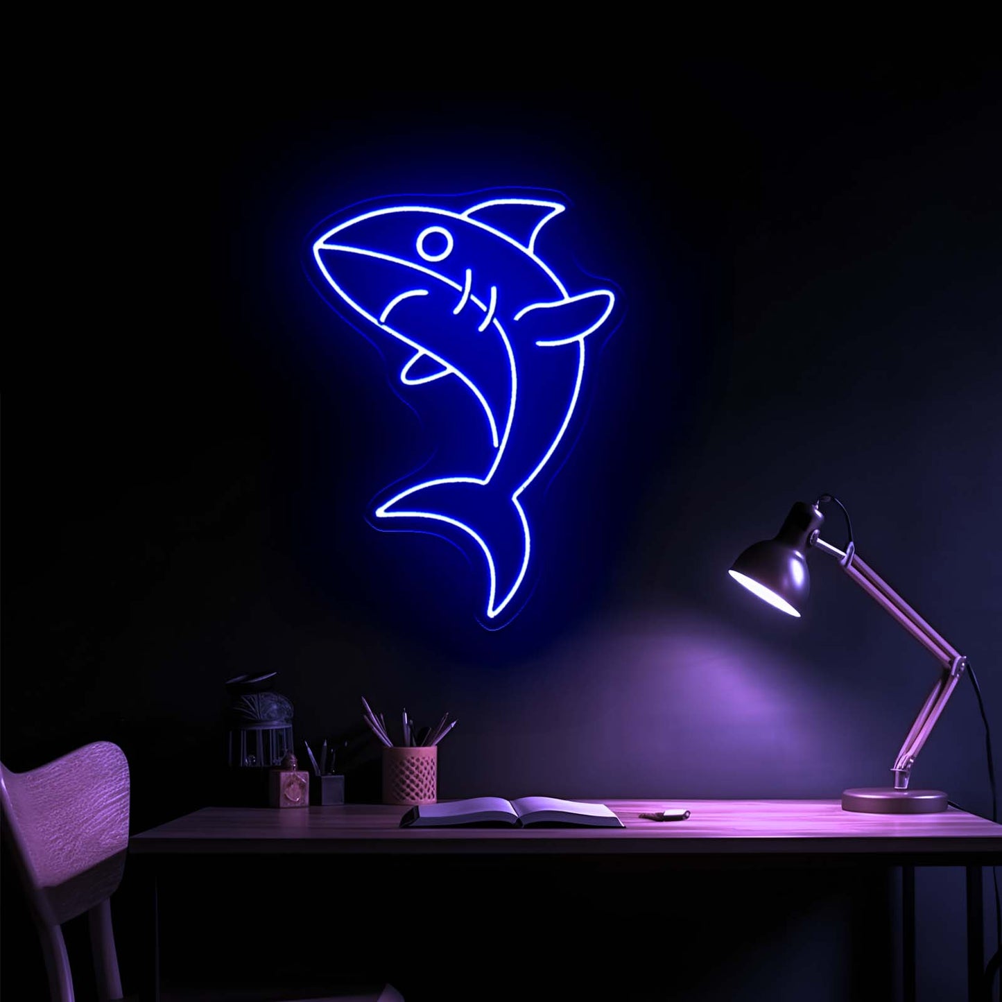 Sharky Lovely Led Neon Signs For Bedroom