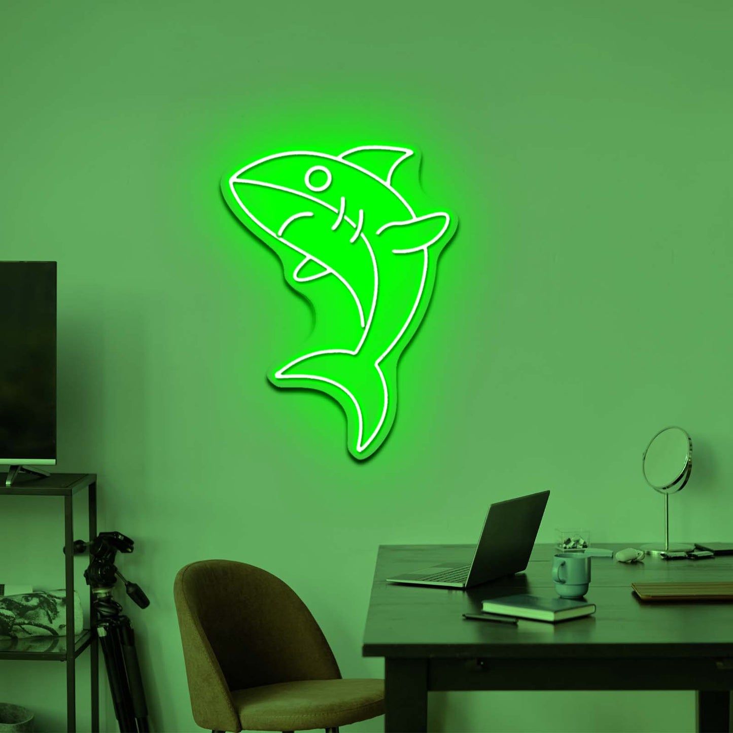 Sharky Lovely Led Neon Signs For Bedroom