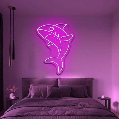 Sharky Lovely Led Neon Signs For Bedroom