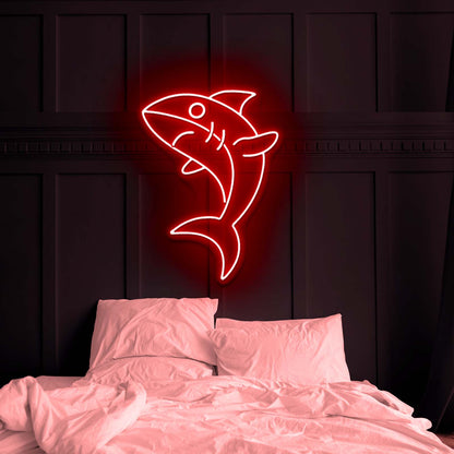 Sharky Lovely Led Neon Signs For Bedroom