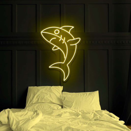 Sharky Lovely Led Neon Signs For Bedroom