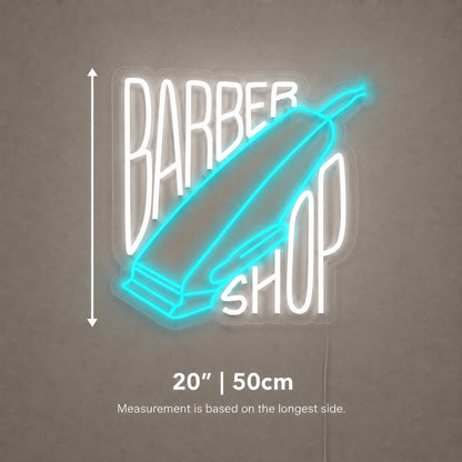 Sharp Barber Arrow Neon Sign LED Neon Sign size image