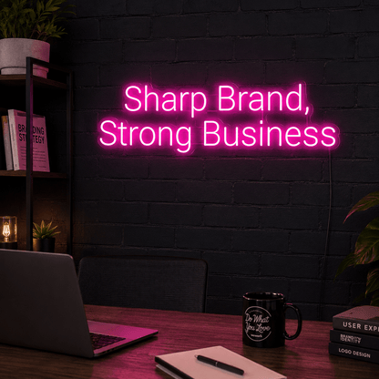 Sharp Brand Strong Business LED Neon Sign - Shineneon
