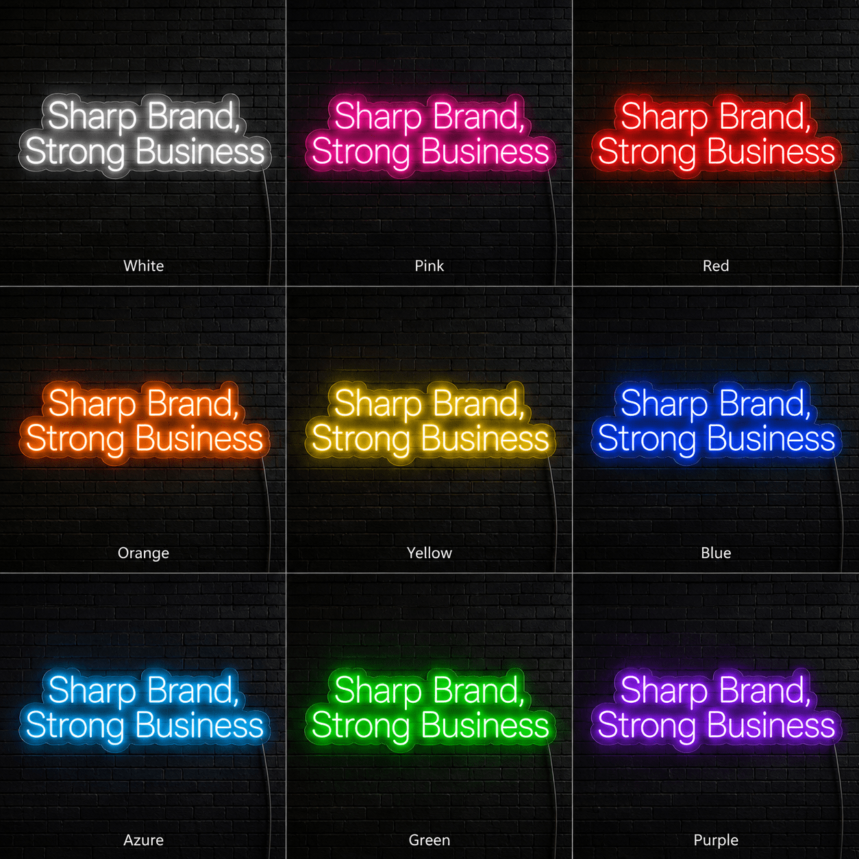 Sharp Brand Strong Business LED Neon Sign - Shineneon