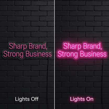 Sharp Brand Strong Business LED Neon Sign - Shineneon