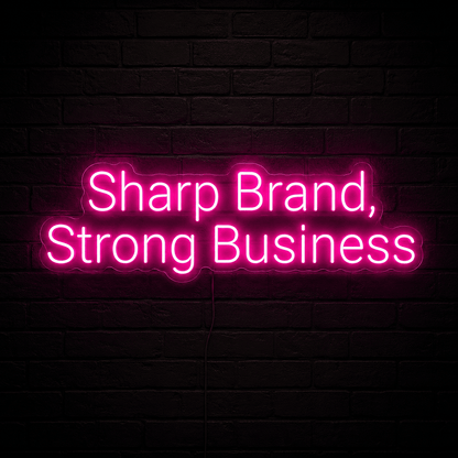 Sharp Brand Strong Business LED Neon Sign - Shineneon