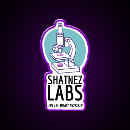 Shatnez Labs Jewish Religious Humor Man Cave Bar Led Neon Sign Rgb Color
