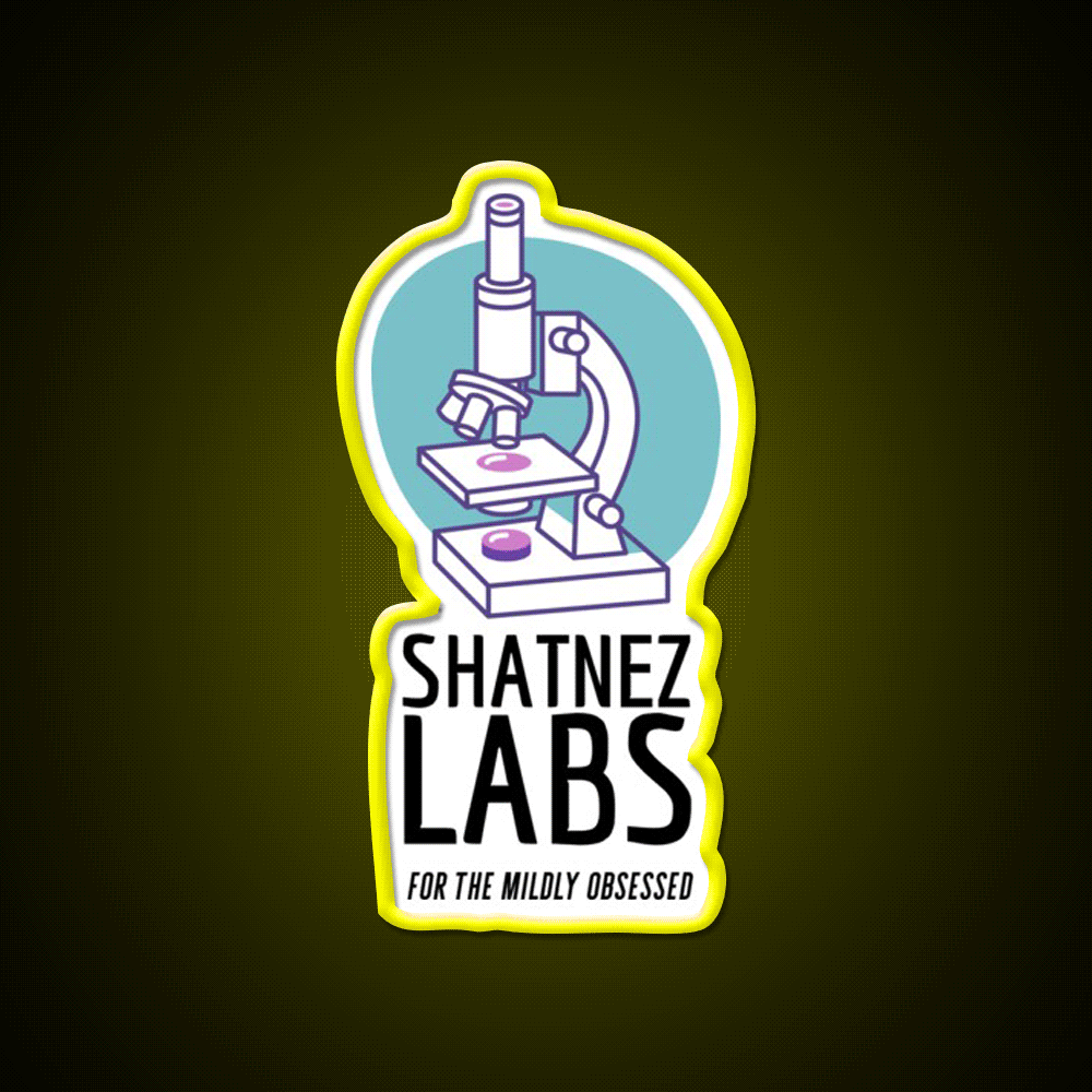 Shatnez Labs Jewish Religious Humor Man Cave Bar Led Neon Sign Rgb Color