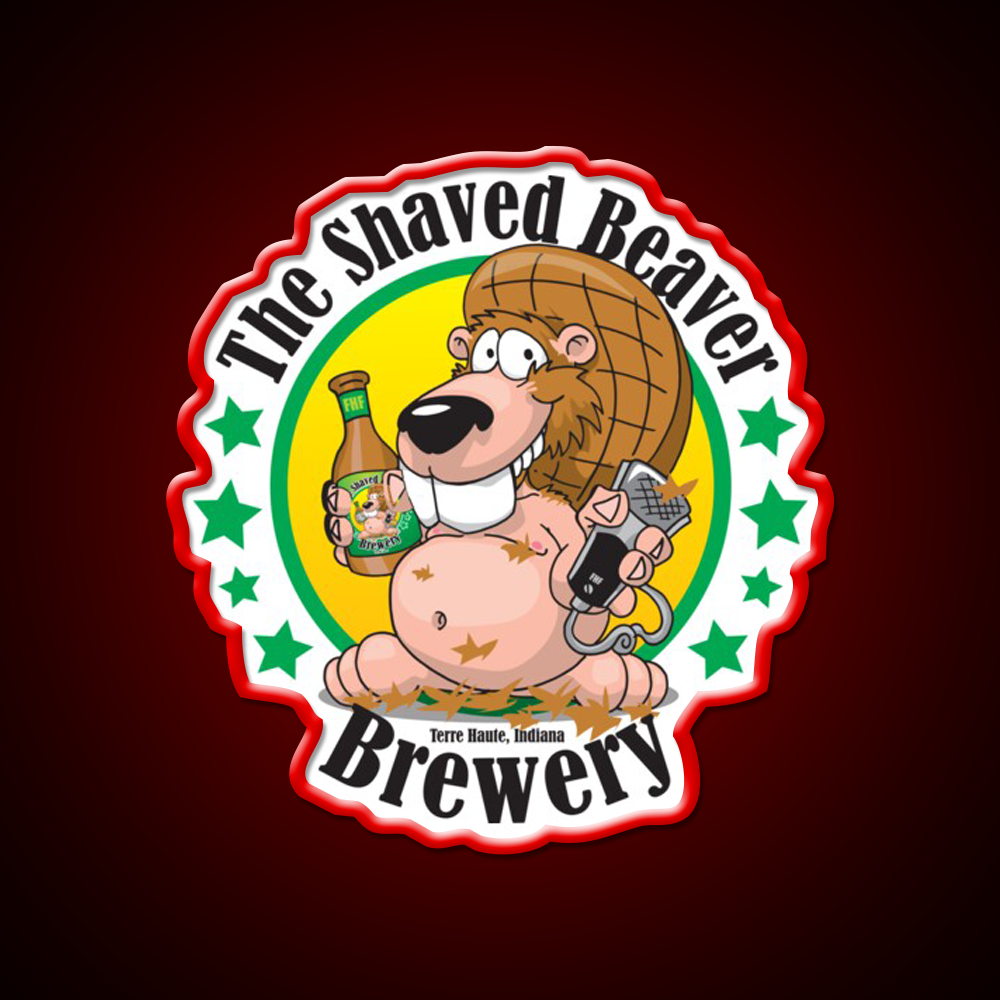 Shaved Beaver Brewery Beer Bar Decor Led Neon Sign Rgb Color - LED neon sign view 10