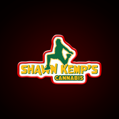Shawn Kemps Hemp Inspired Green Leaf Led Neon Sign Rgb Color - Shineneon