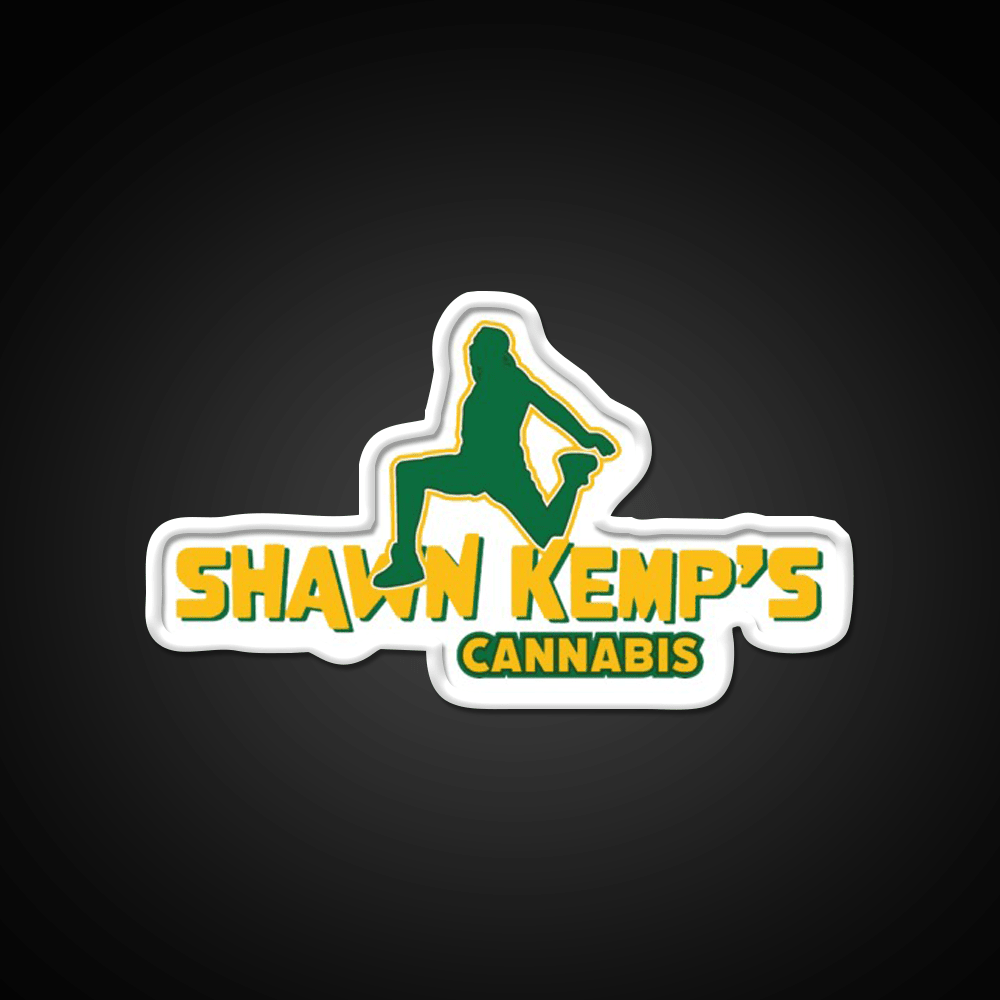 Shawn Kemps Hemp Inspired Green Leaf Led Neon Sign Rgb Color - Shineneon