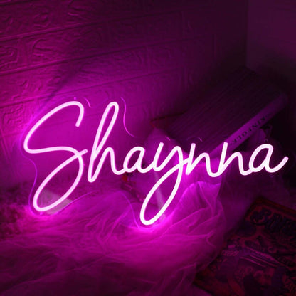 Shaynna Pink Led Neon Sign - Shineneon