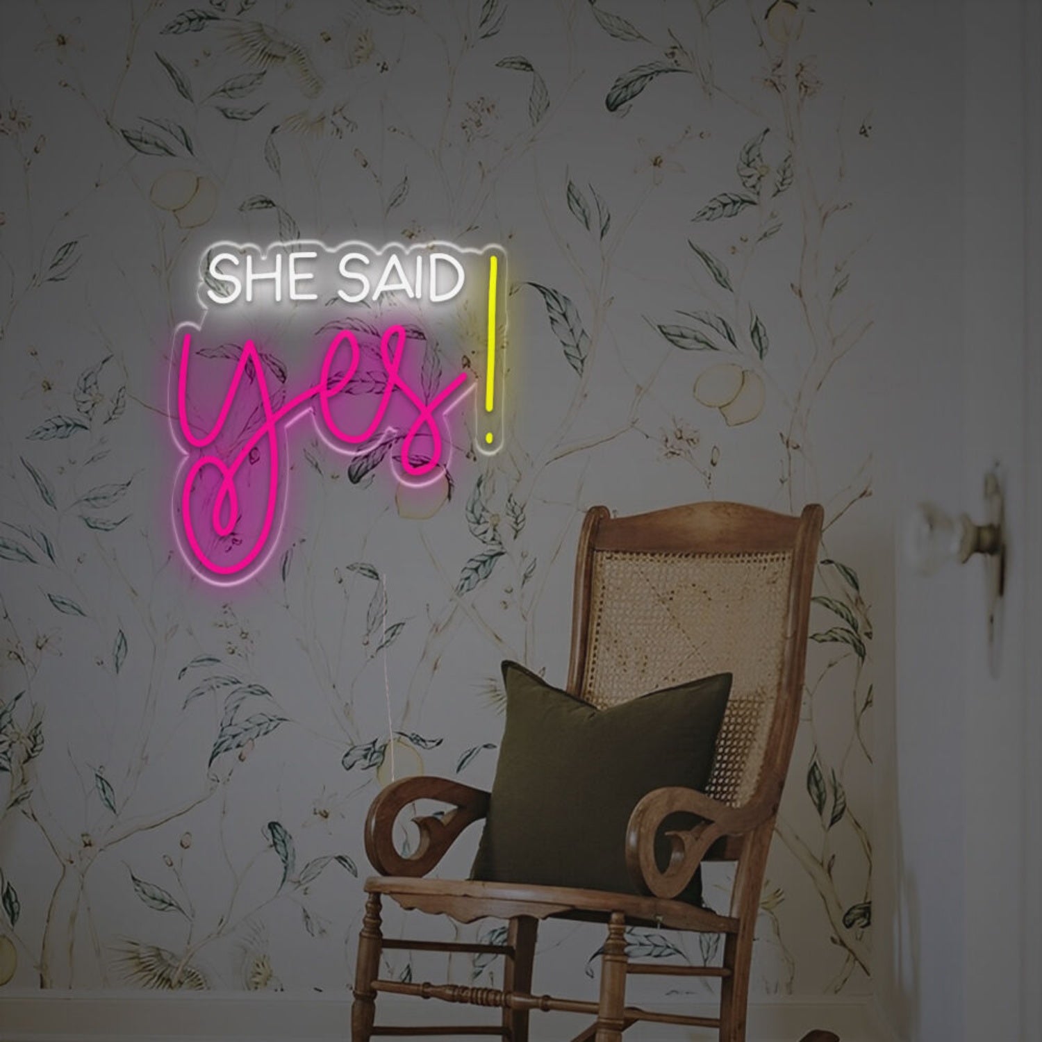She Said Yes Led Neon Sign | Shineneon