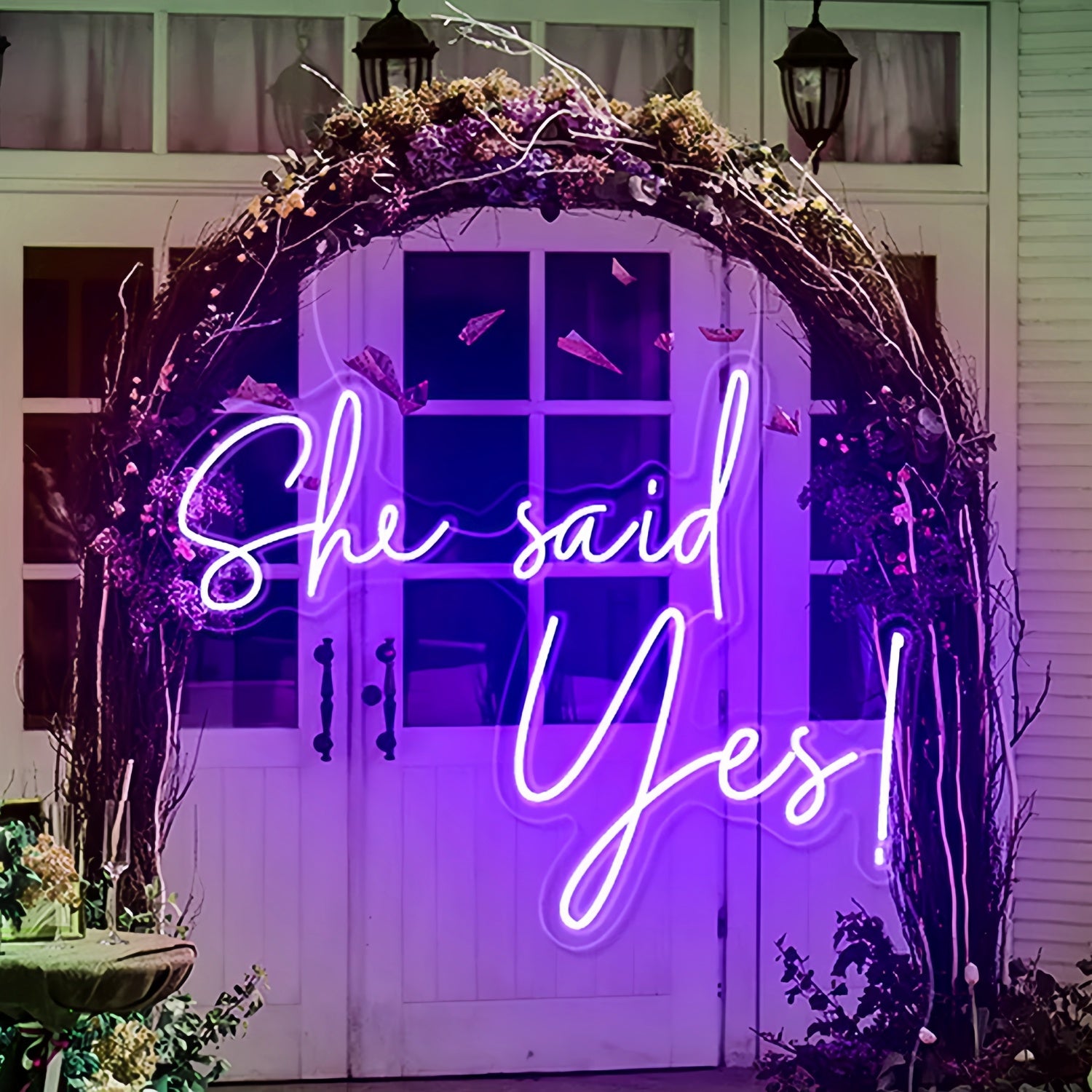 She Said Yes Wedding Neon Sign | Shineneon