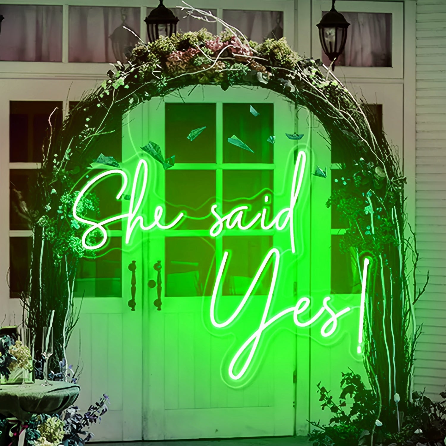 She Said Yes Wedding Neon Sign | Shineneon