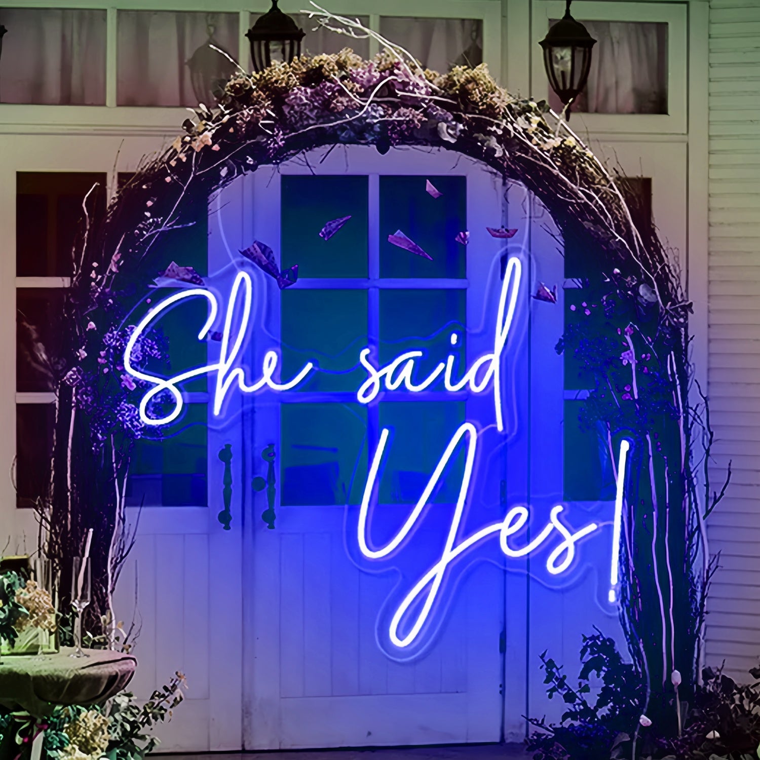 She Said Yes Wedding Neon Sign | Shineneon