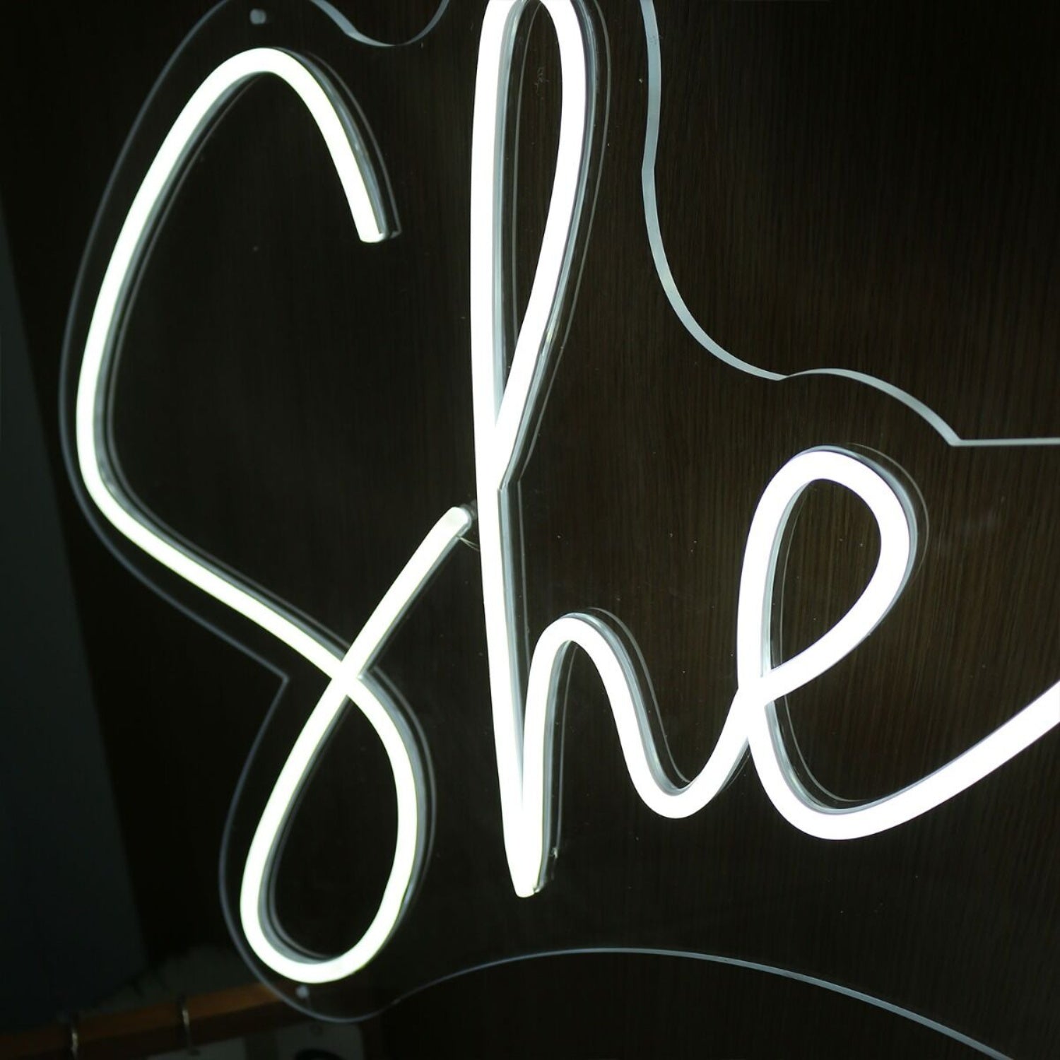 She Said Yes White Neon Sign | Shineneon