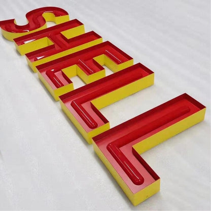Shell 3D Frontlit Channel Letters Led Light Sign