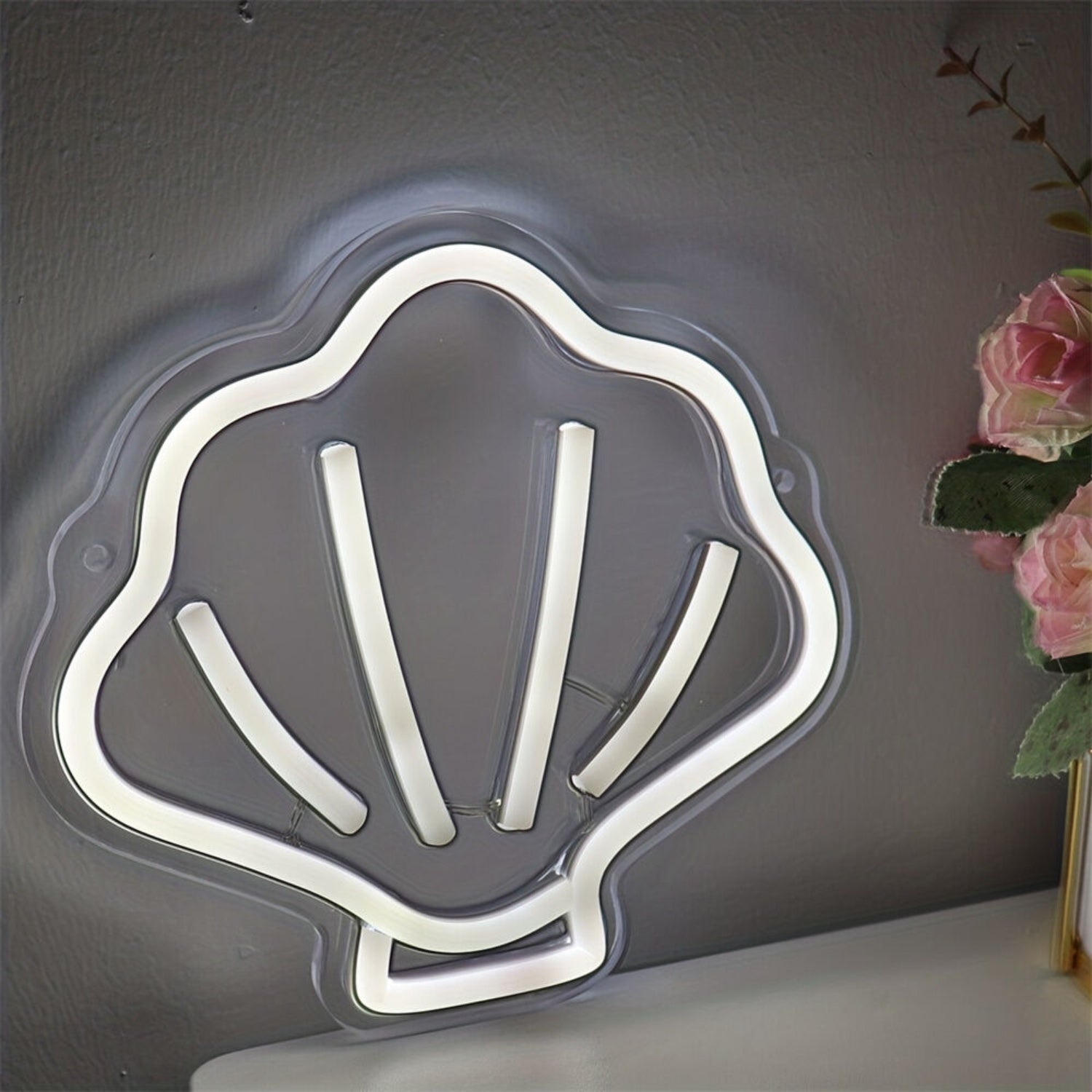 Shell Led Wall Led Neon Sign Home Decor Office - Shineneon