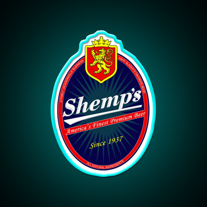 Shemps Beer Bar Decor Led Neon Sign Rgb Color - Size and dimension reference