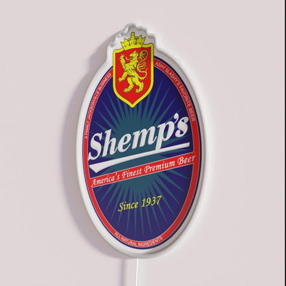 Shemps Beer Rgb Led Neon Sign - Shineneon