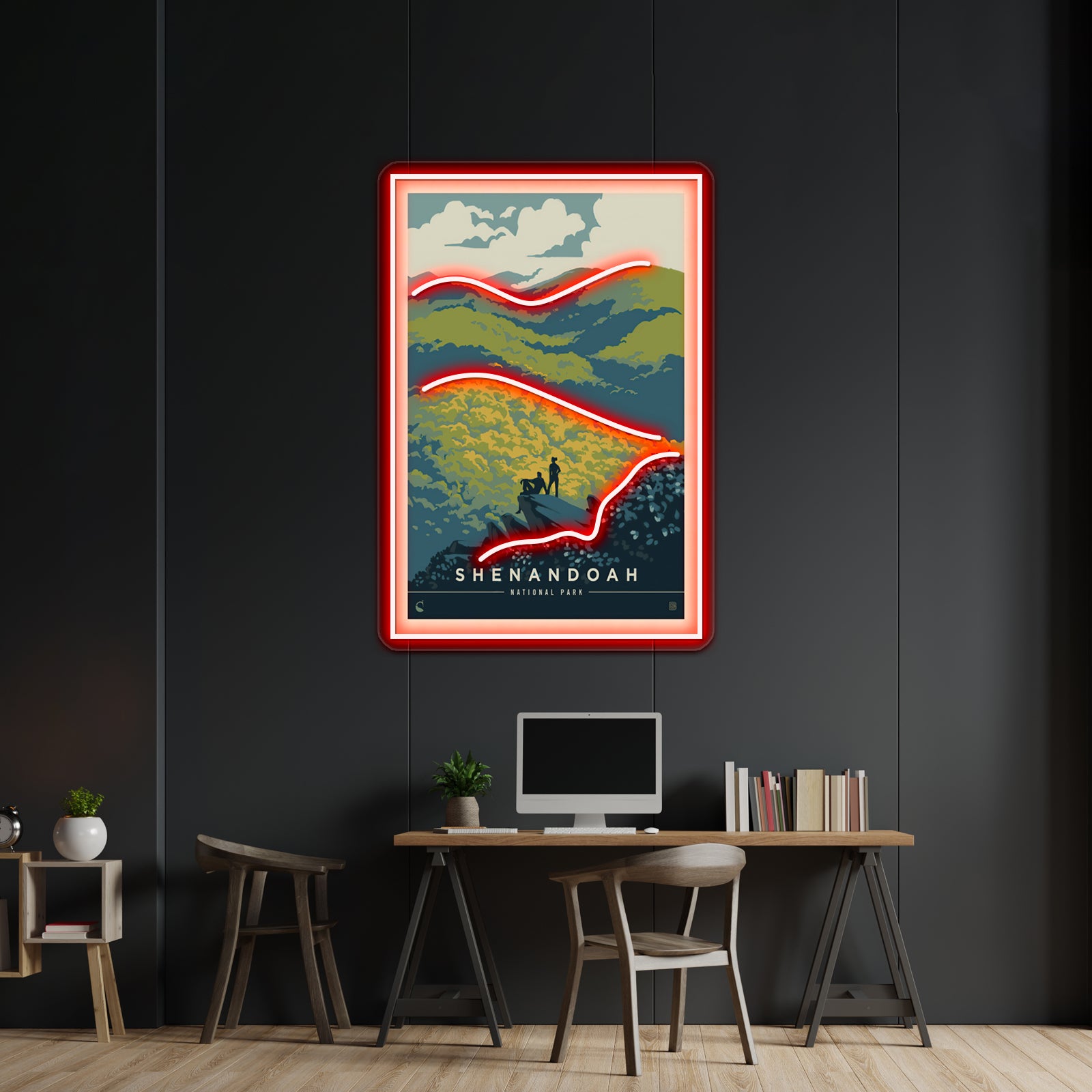 Shenandoah National Park Blue Ridge Travel Home Wall Decor Artwork Neon Signs | Shineneon