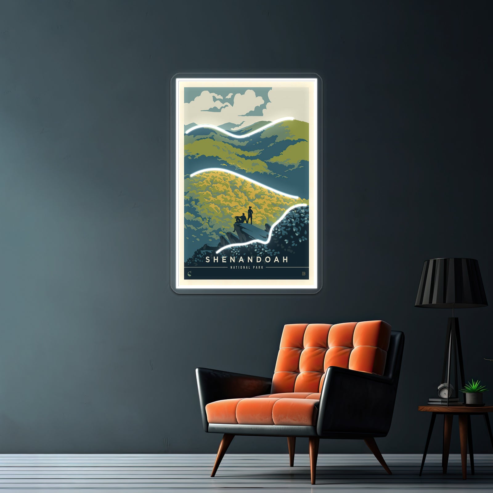 Shenandoah National Park Blue Ridge Travel Home Wall Decor Artwork Neon Signs | Shineneon