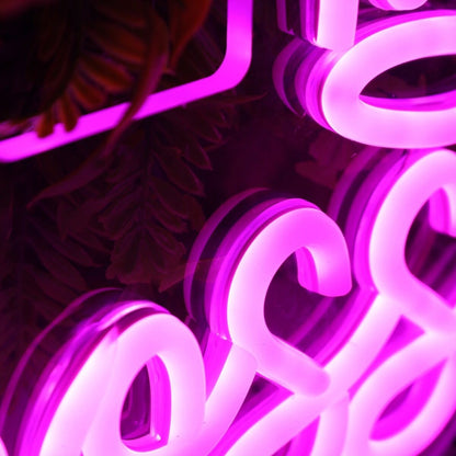 Shes A Boss Purple Led Neon Sign - Shineneon