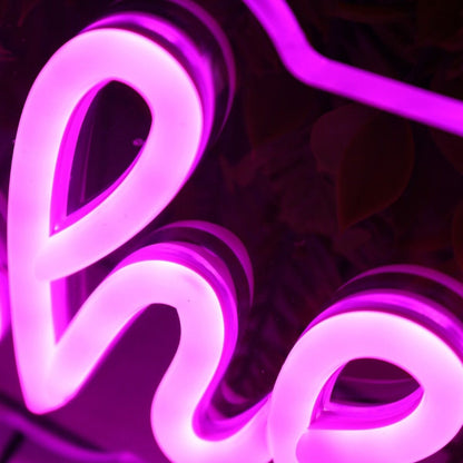 Shes A Boss Purple Led Neon Sign - Shineneon