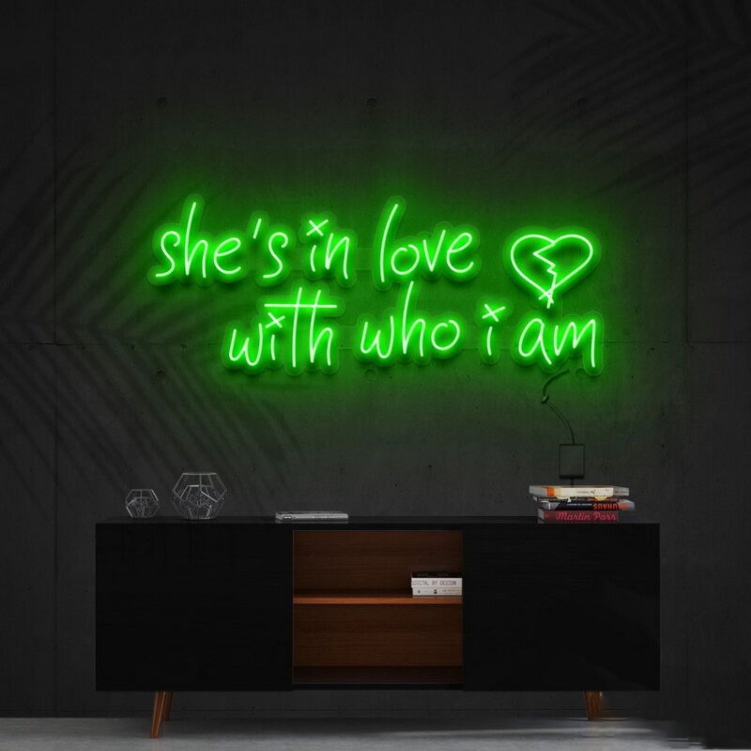 Shes In Love With Who I Am Led Neon Sign - Shineneon