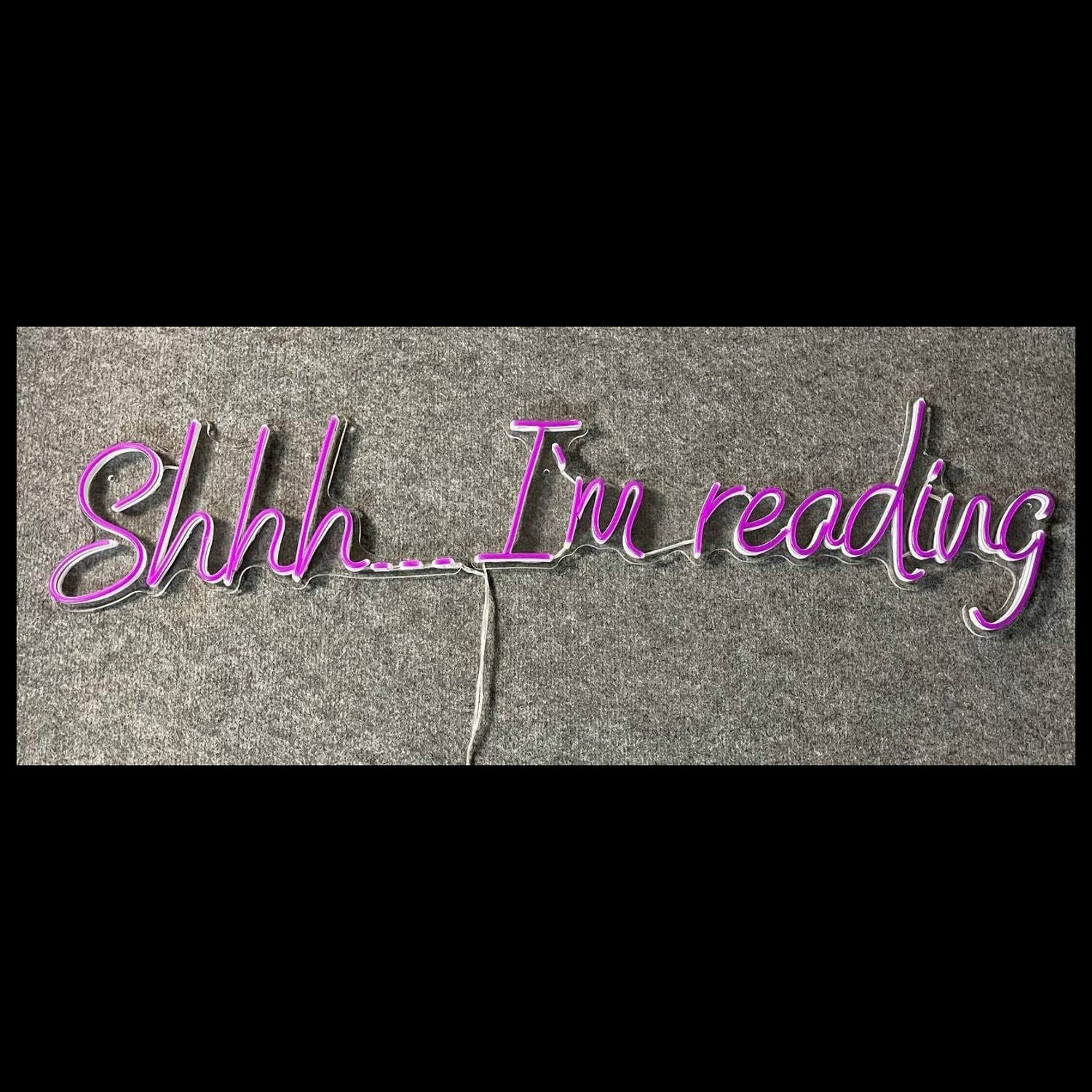 Shhh Im Reading Led Neon Sign | Shineneon