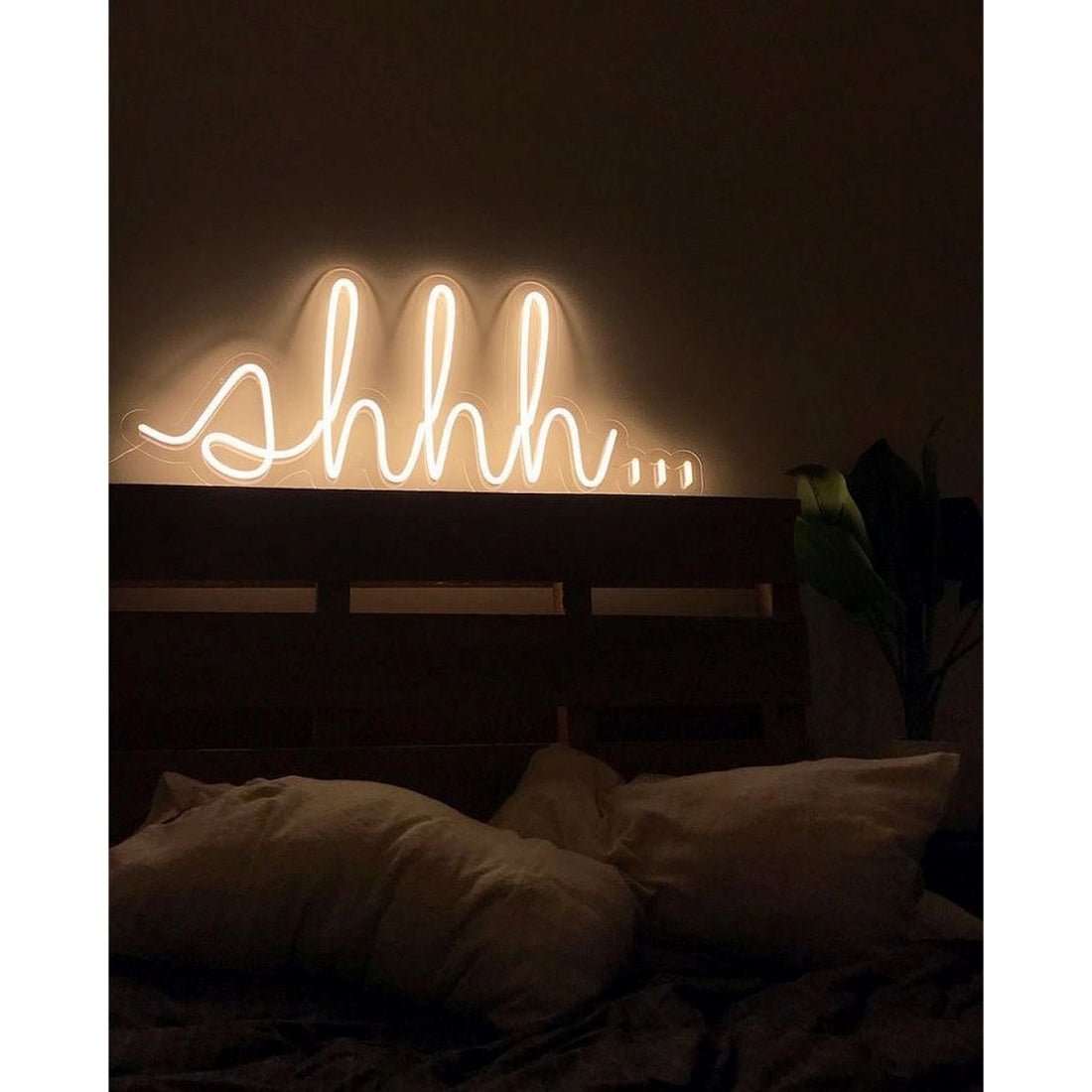 Shhh Led Sign Business Neon Sign - Shineneon