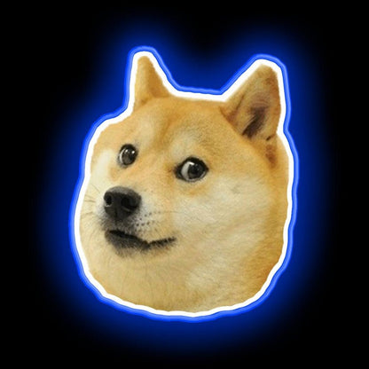 Shibe Doge Face Neon Sign - Shineneon