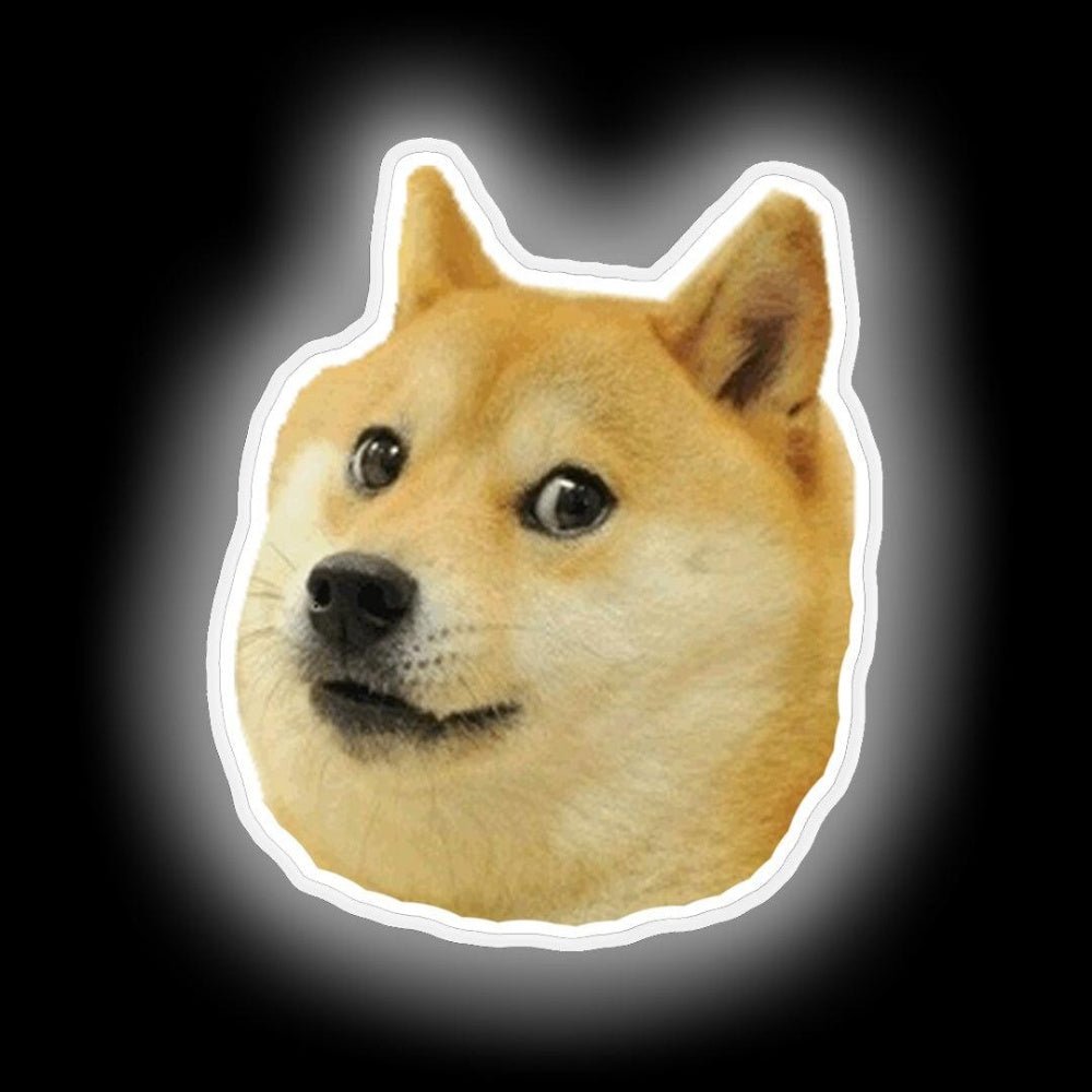 Shibe Doge Face Neon Sign - Shineneon