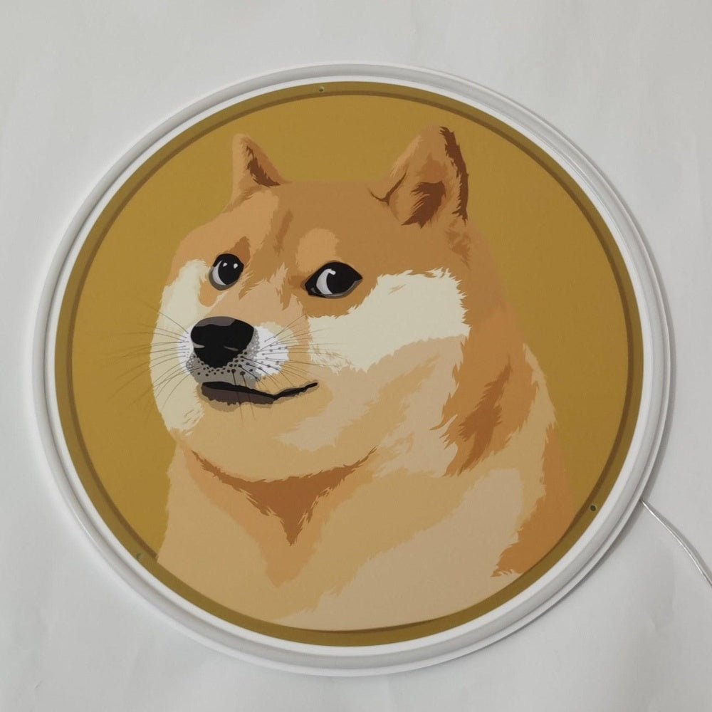 Shibe Doge Face Neon Sign - Shineneon