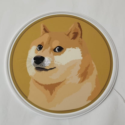 Shibe Doge Face Neon Sign - Shineneon