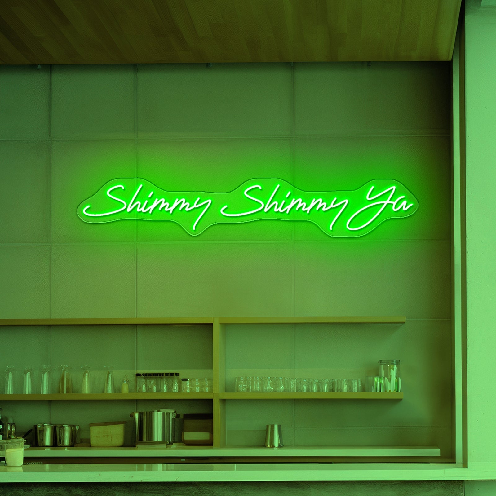 Shimmy Shimmy Ya Restaurant Wall Decor Neon Signs - Shineneon