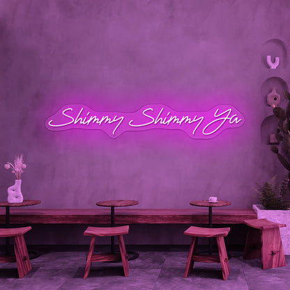Shimmy Shimmy Ya Restaurant Wall Decor Neon Signs - Shineneon