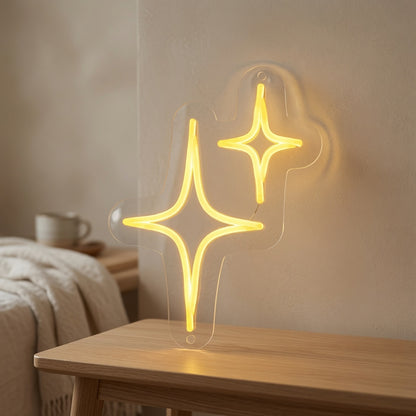 Shine Bright Bedroom LED Neon Sign Wall Neon Sign - 02 High-Converting Product Image